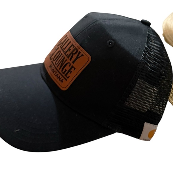 Black and Brown Trucker Hat - Picture 3 of 3
